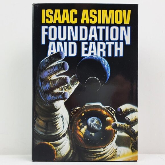 Isaac Asimov Foundation and Earth Book Vintage 1986 Book Club Hardcover Unread - Picture 1 of 13